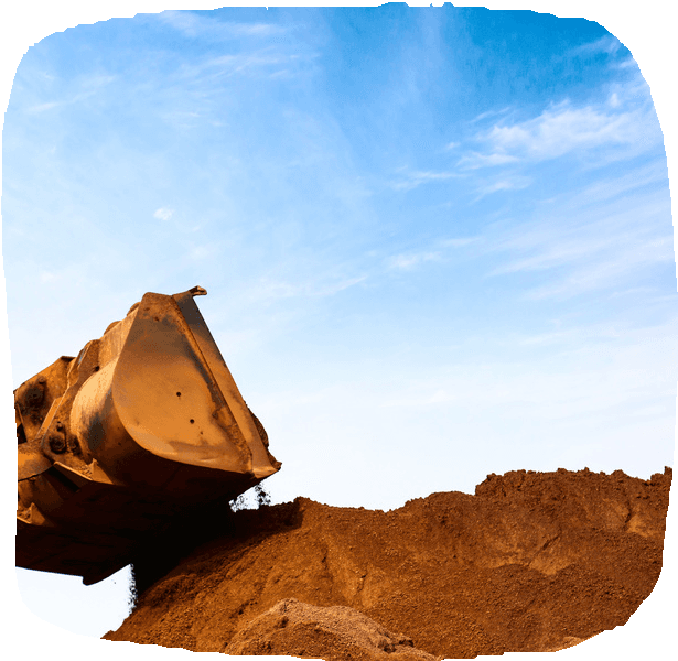 Industrial and mining operations - IHE serves earthworks, construction and heavy industry